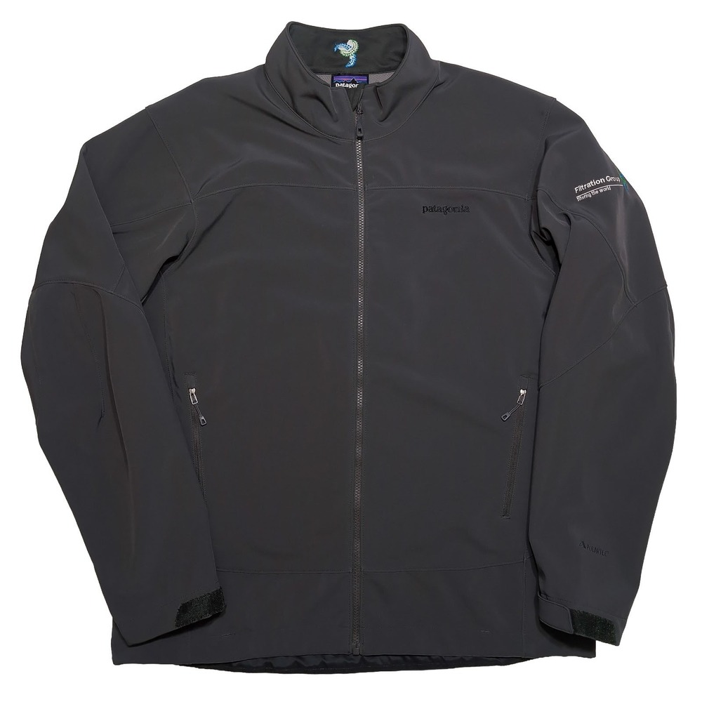 PATAGONIA Men's Adze Jacket Polartec Windbloc 83390 Filtration Group Gray XL